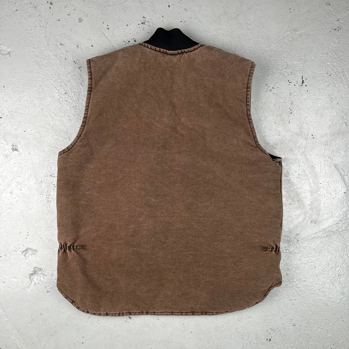 빈티지 칼하트 퀄팅 베스트 체스트넛 상품이미지3