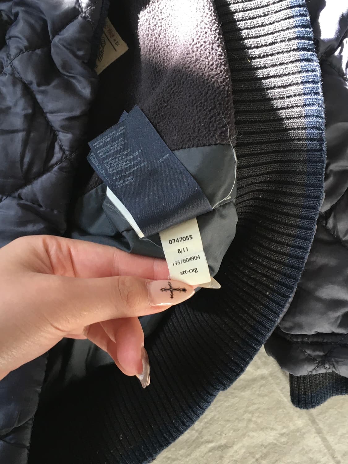 타미힐피거 자수 로고 퀄팅패딩 상품이미지7