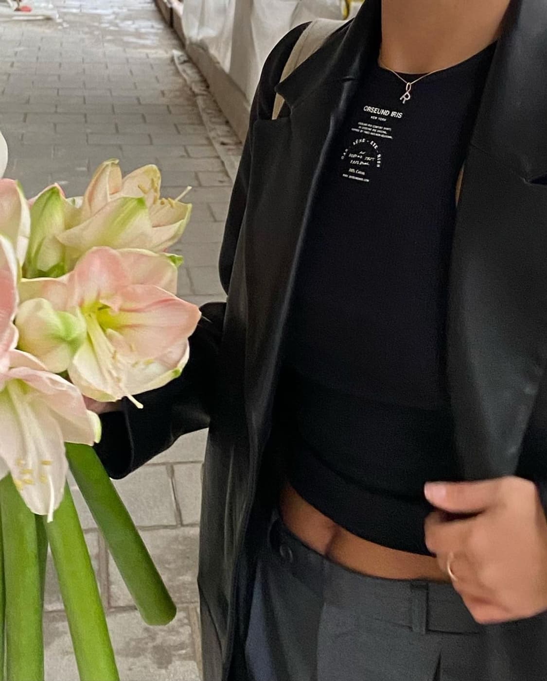 Orseund iris 탱크 탑 블랙 M 상품이미지4