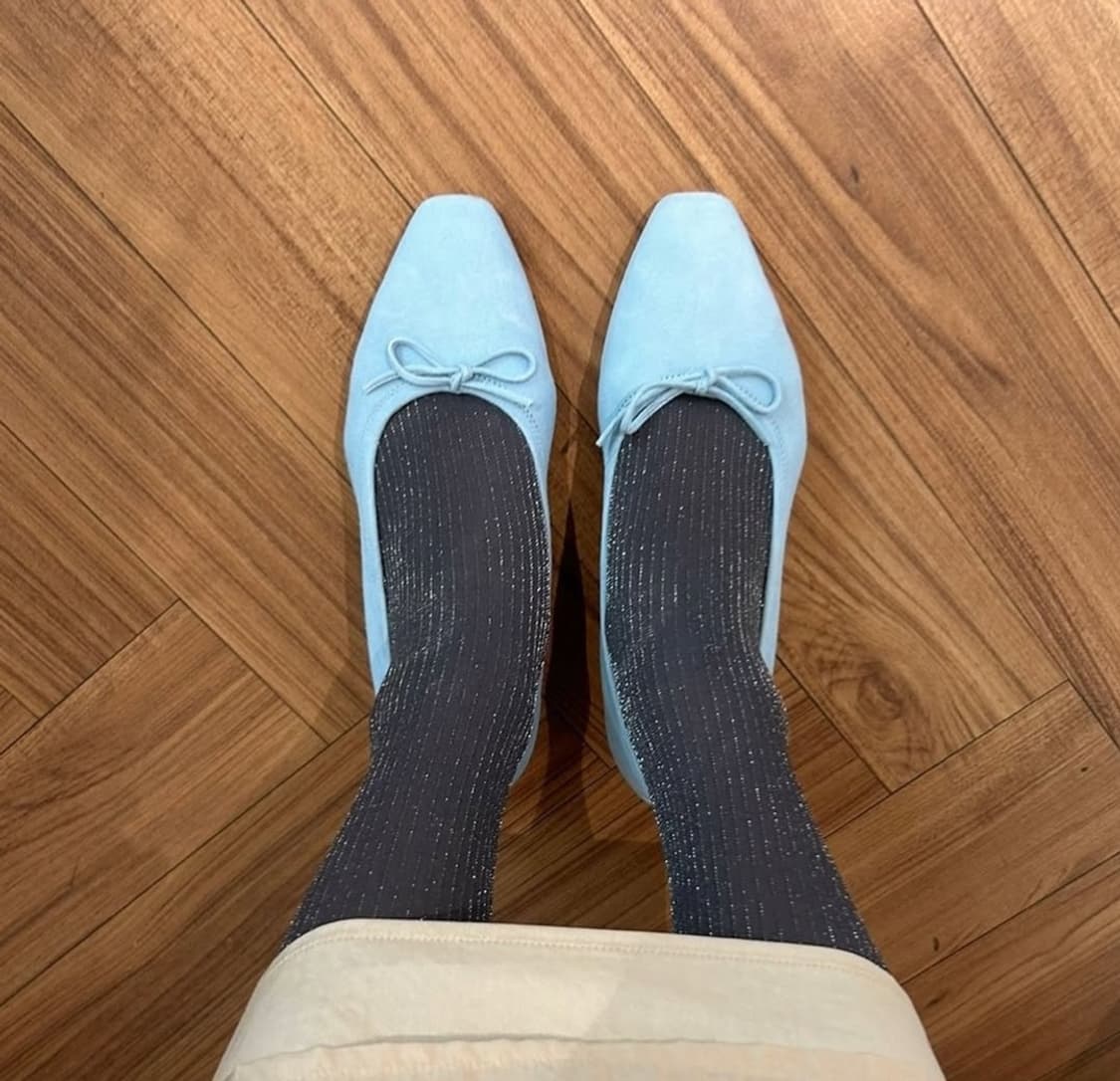 흐꺙 Fetiche 페티슈 스웨이드 펌프스 3cm 245 (비브람 완료) 상품이미지9