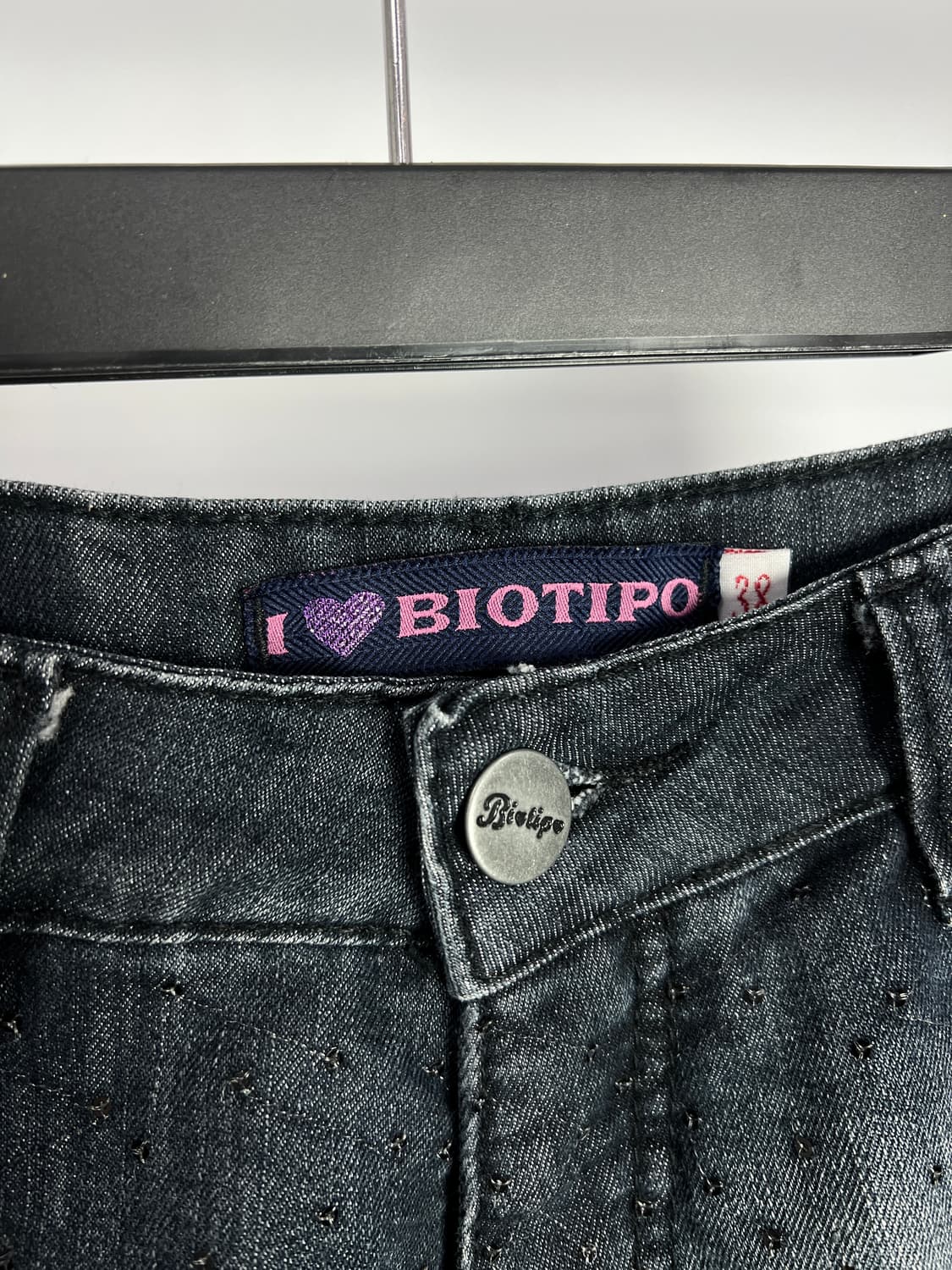 I LOVE BIOTIPO 데님 쇼츠 상품이미지3