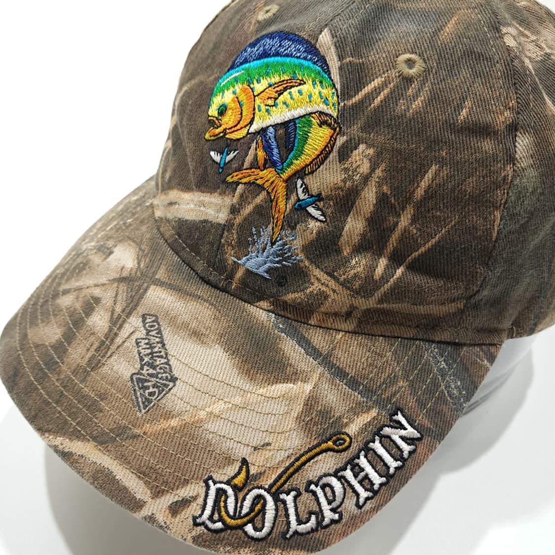 저스트 훅 엠 어드밴티지 맥스-4 HD 카모 돌핀 자수 볼캡 P2027 상품이미지1