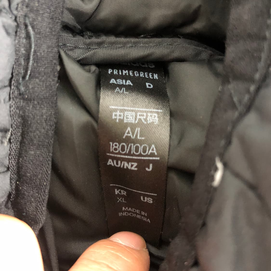 아디다스 숏 덕다운 패딩 우먼XL 상품이미지2