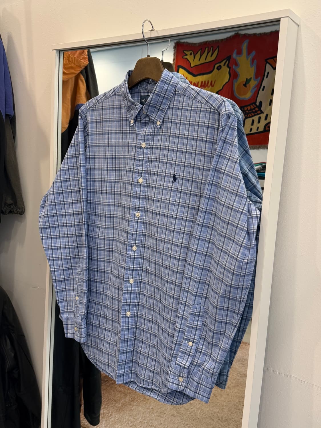 Polo RL 폴로 랄프로렌 Classic Fit 체크 셔츠 상품이미지1