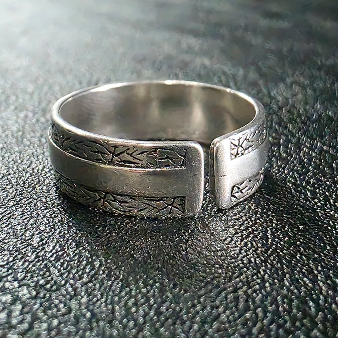 Sentinel 실버 남자 엔틱 빈티지 명품 호루스의눈 일루미나티 반지 상품이미지4