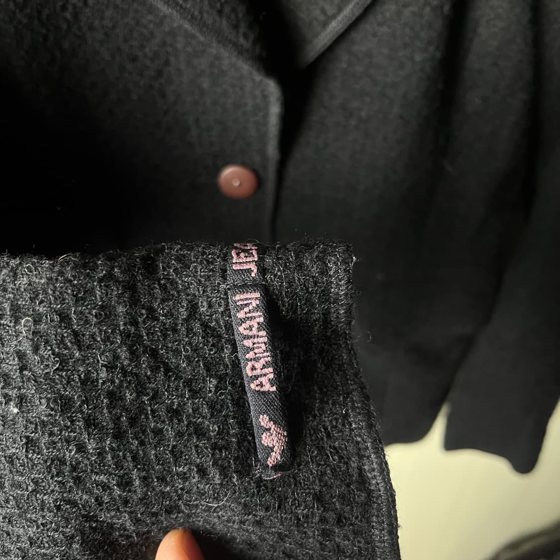 [Armani] 아르마니 진스 트위드 울 자켓 상품이미지3