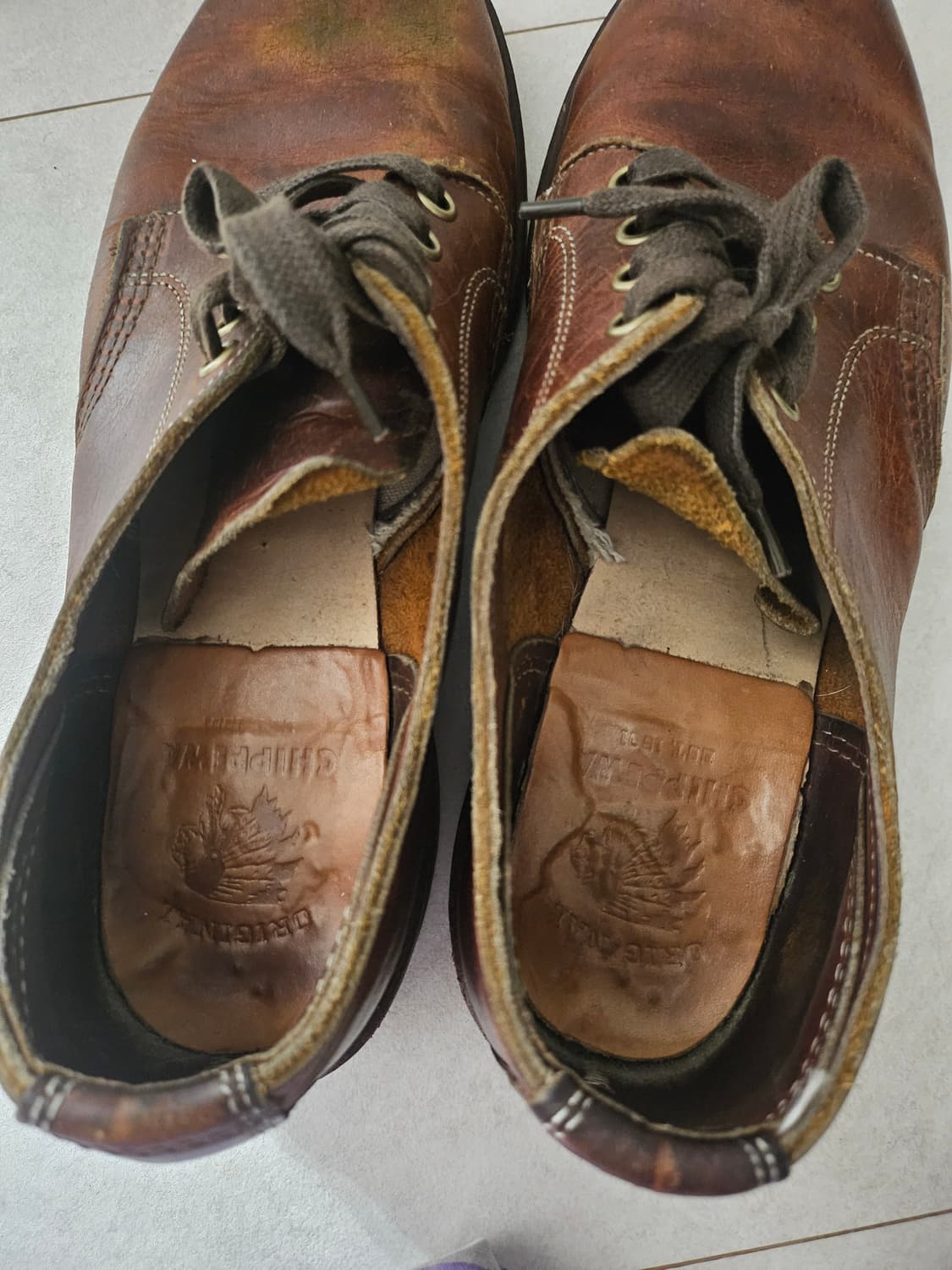 치페와 CHIPPEWA 더비
 상품이미지5