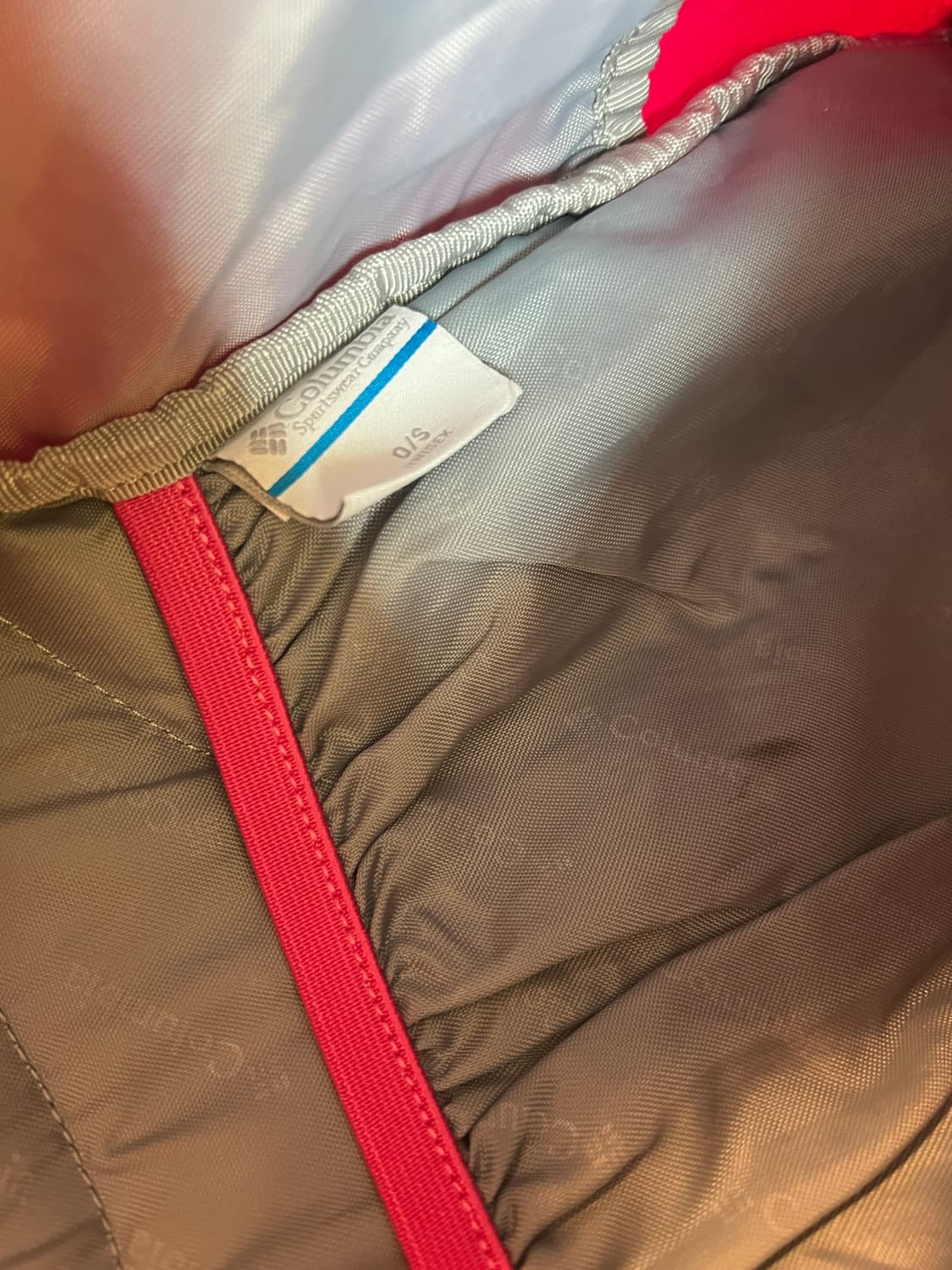 콜롬비아 빈티지 땡땡이 핑크 블루 백팩 상품이미지6