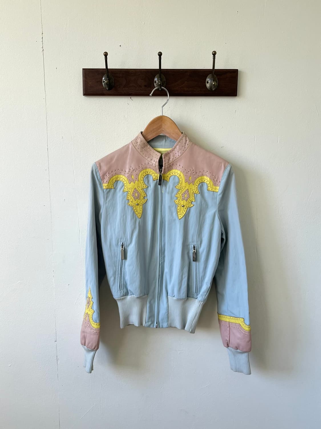 MOSCHINO 아트 패치 자켓 상품이미지1