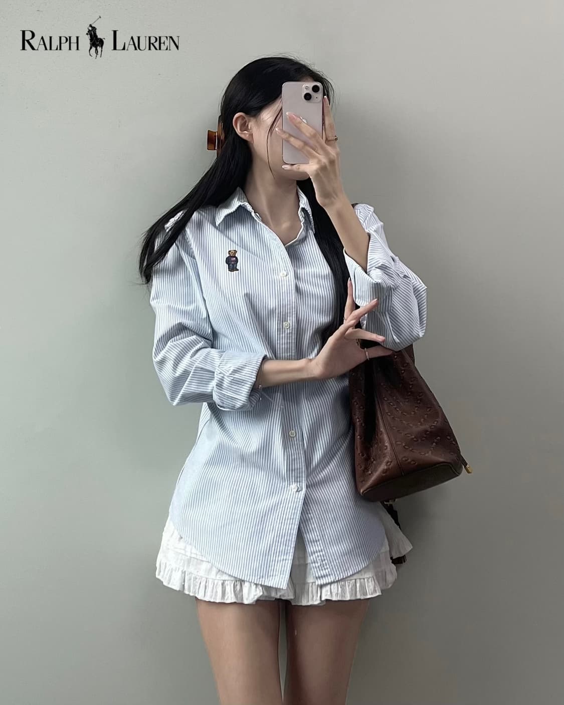 폴로 베어 스트라이프 셔츠  상품이미지2