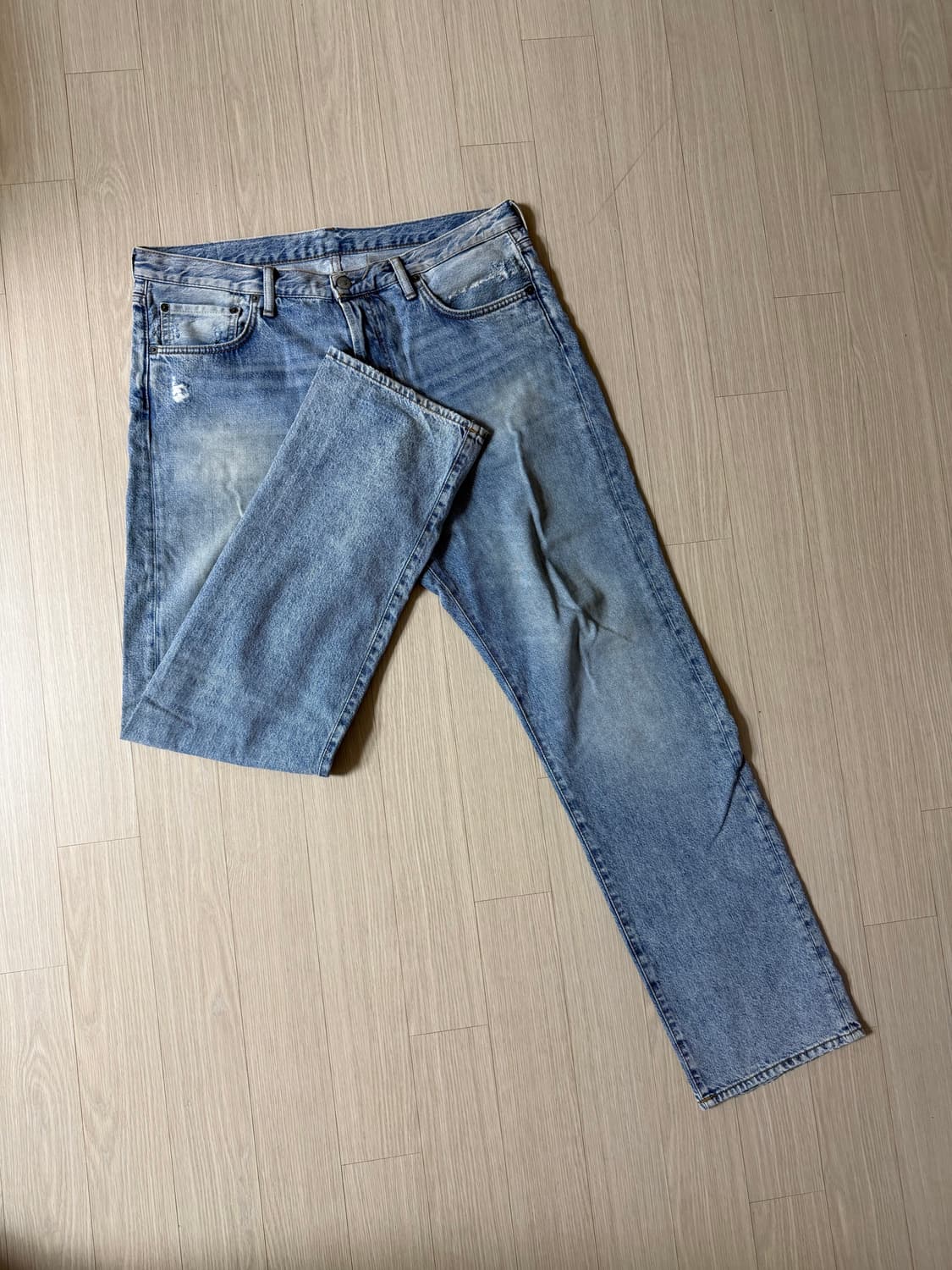 아크네 스튜디오 1996 라이트 블루 트래쉬 36/34 상품이미지1