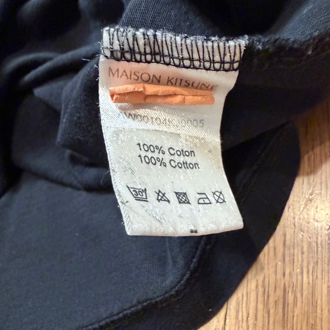 메종키츠네 핸드라이팅 클래식 반팔 티셔츠 상품이미지3