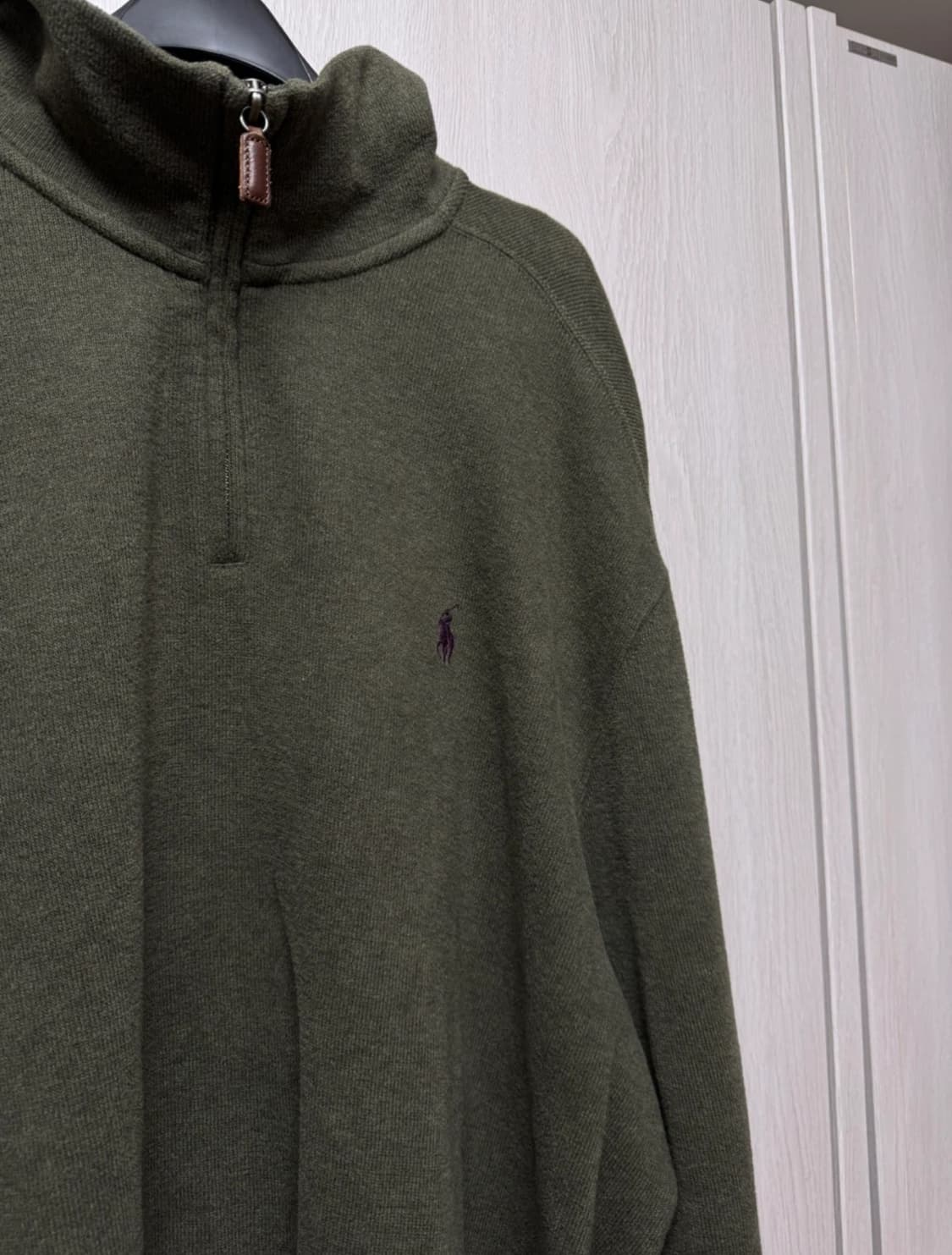 폴로 랄프로렌 하프집업 XL 올리브 상품이미지2