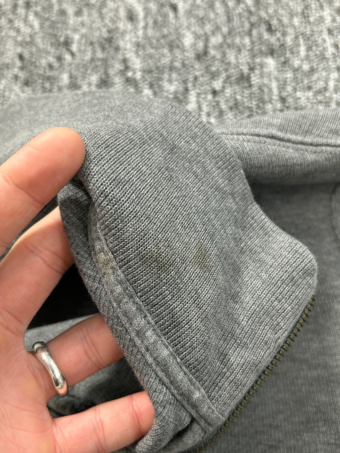 폴로 랄프로렌 그레이 하프집업 니트  상품이미지5