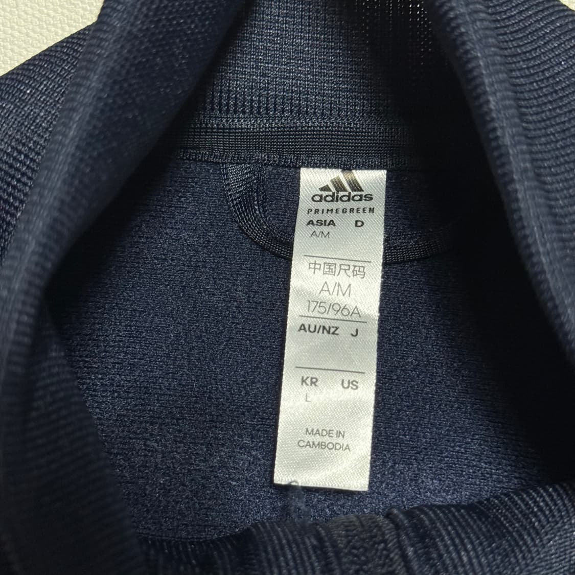 L 아디다스 수원삼성 네이비 트랙탑 상품이미지4