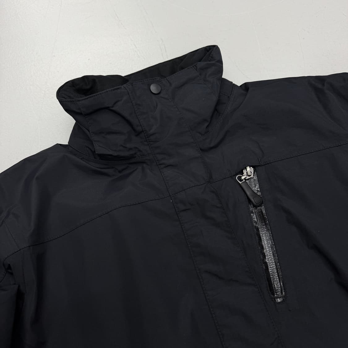 엘엘빈 나일론 마운틴 윈드브레이커 바람막이 자켓 블랙 상품이미지3