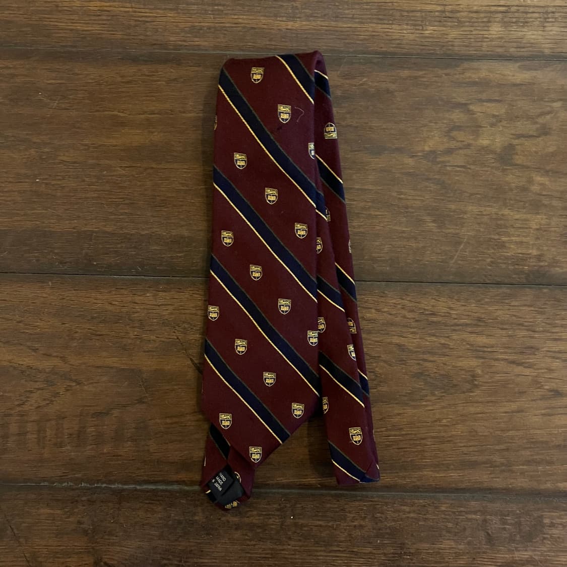 폴로 랄프로렌 레지멘탈 스트라이프 울/코튼 타이 상품이미지4