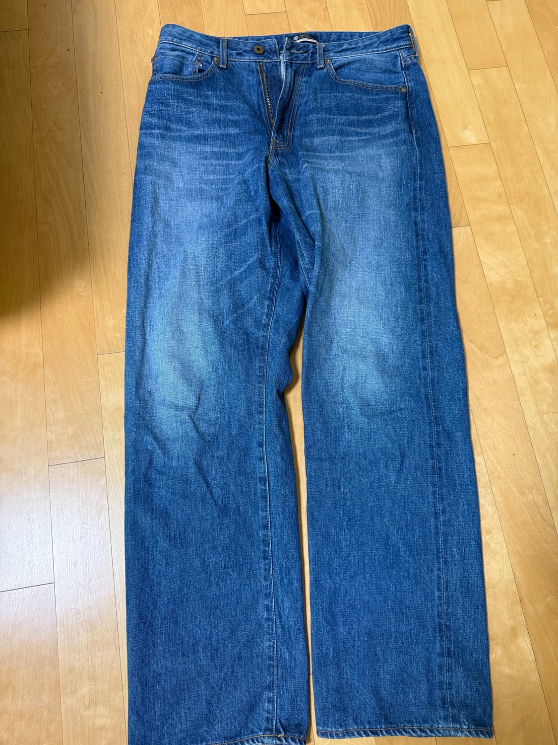 재팬블루 써클라인 j504 미드워싱 데님 32 상품이미지2