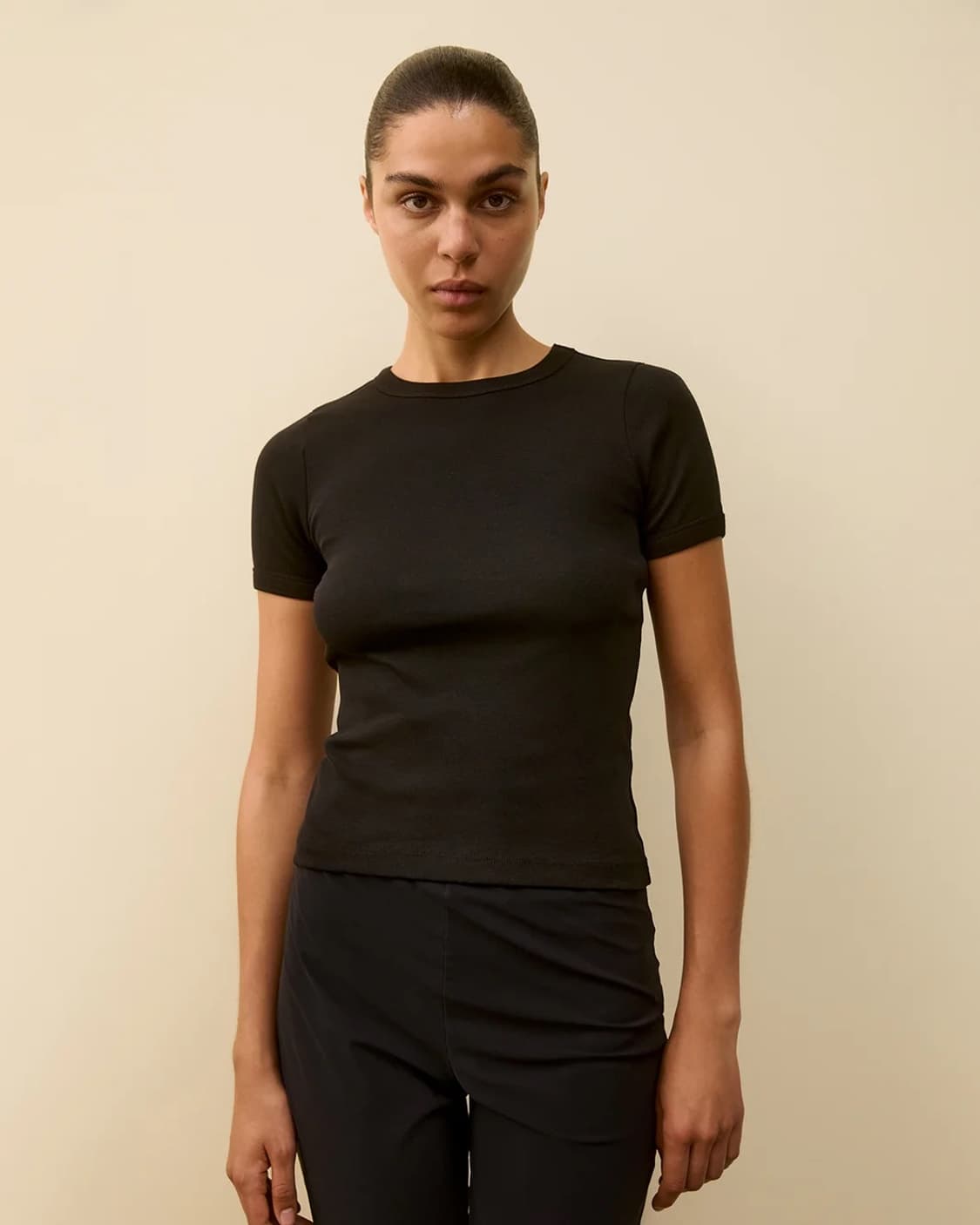 flore flore car tee 플로레플로레 카 티 블랙 xs 상품이미지1