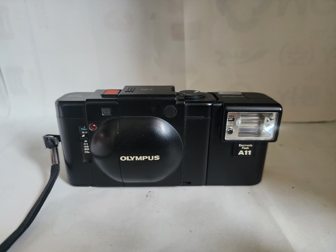 올림푸스 XA 필름 카메라 + A11 플래시 상품이미지1