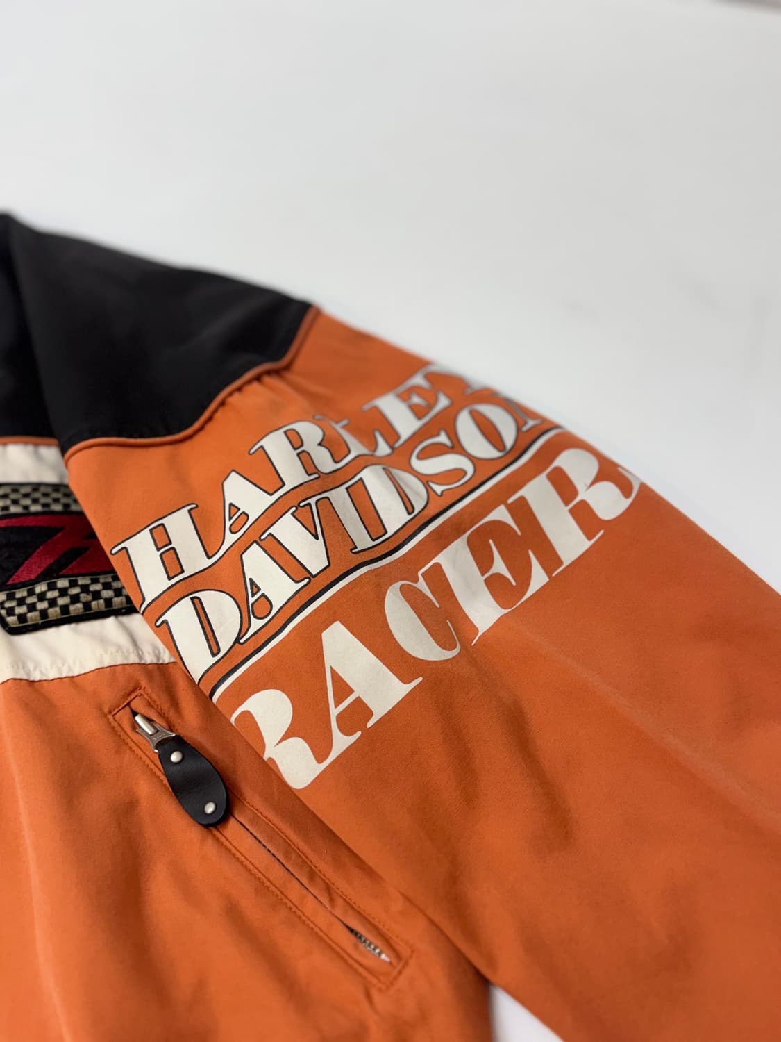 Harley-Davidson 할리데이비슨 레이서 MA-1 코튼 자켓 상품이미지6