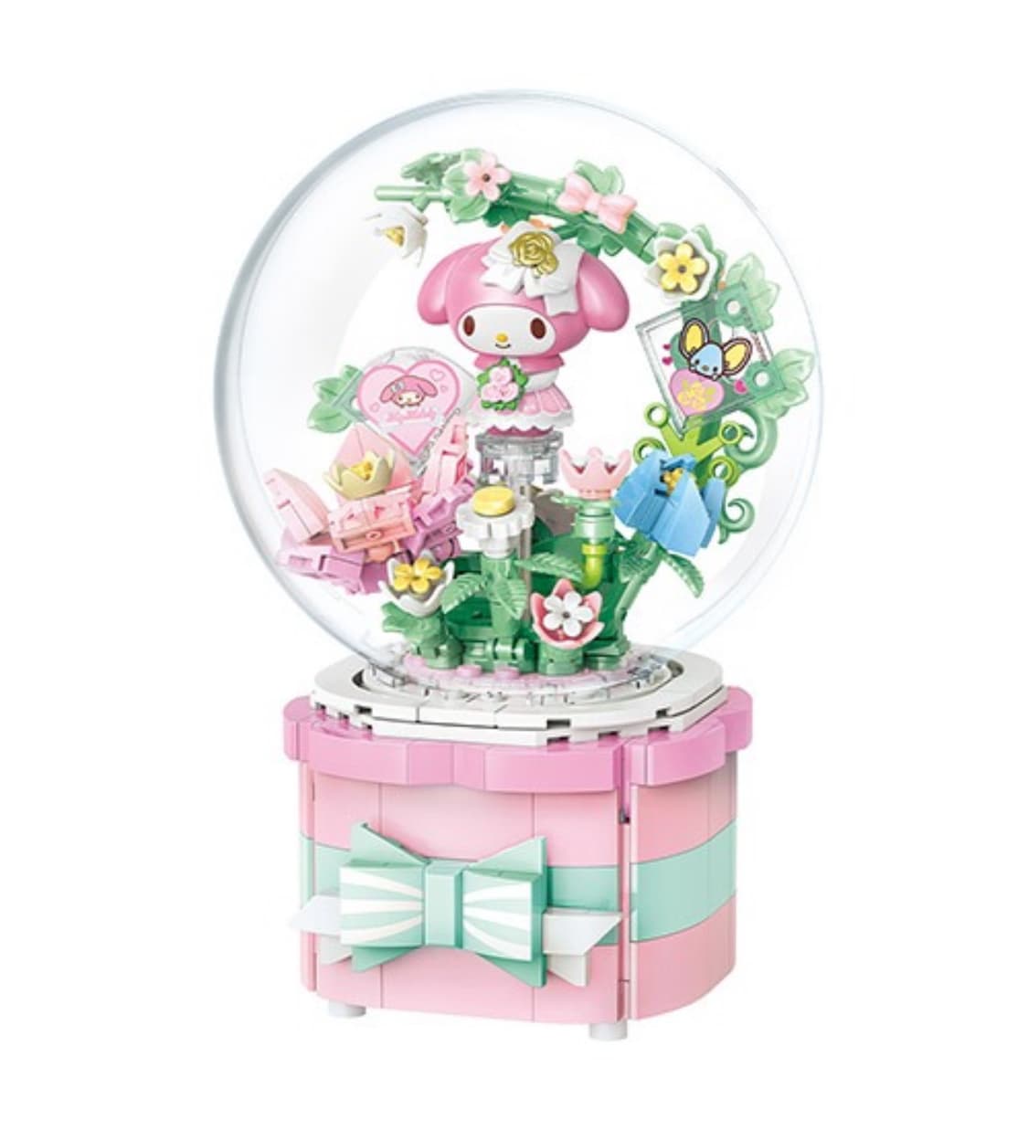 마이멜로디 스위트 플라워 오르골 뮤직박스 상품이미지1
