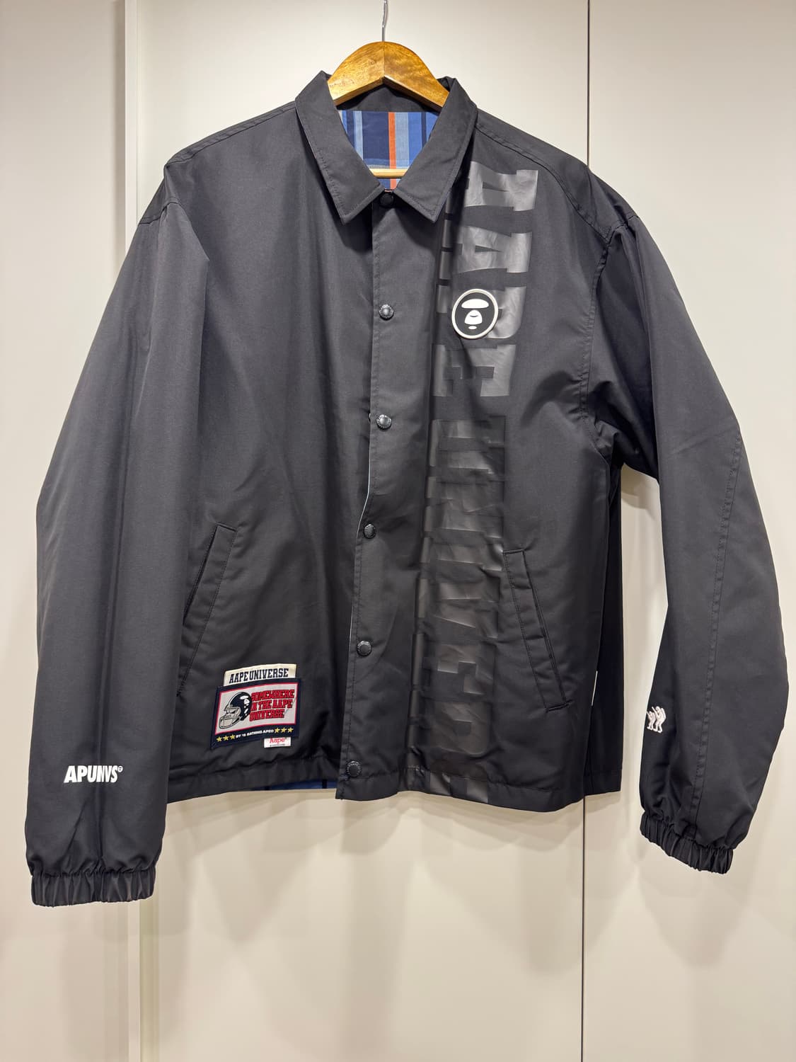 AAPE 리버시블 코치 자켓 L (bape) 상품이미지7