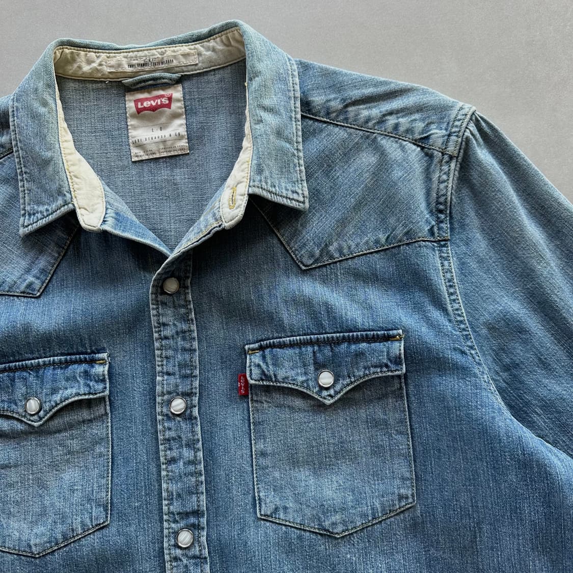 [L]리바이스 Levi's 클래식 웨스턴 데님 셔츠 상품이미지6