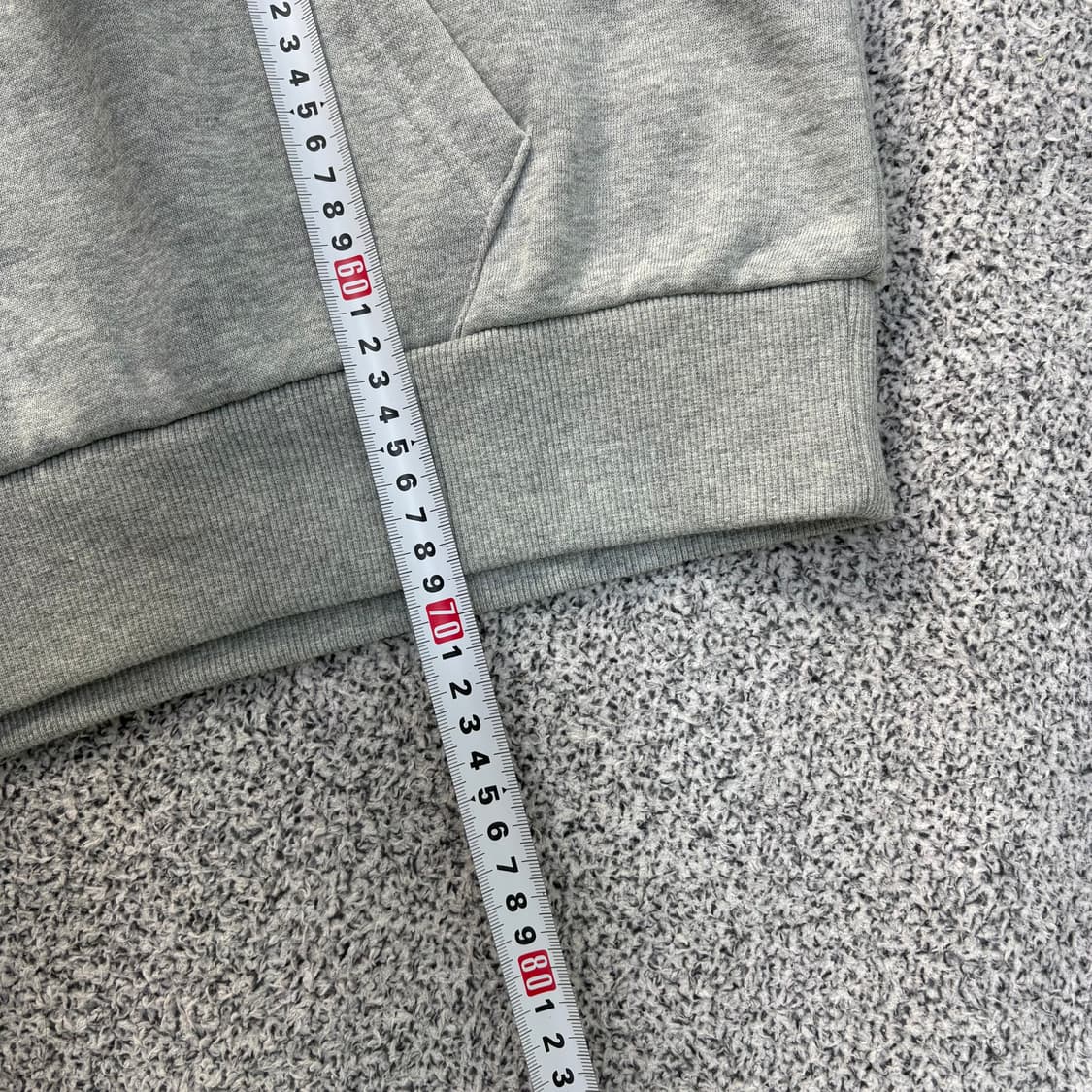 XL 이너씨티 배색 후드 티셔츠 긴팔티 0304J 상품이미지6