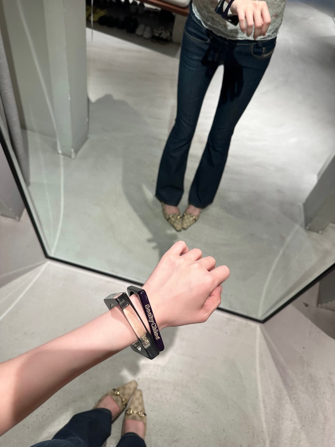 See by chloe y2k bracelet set 상품이미지5