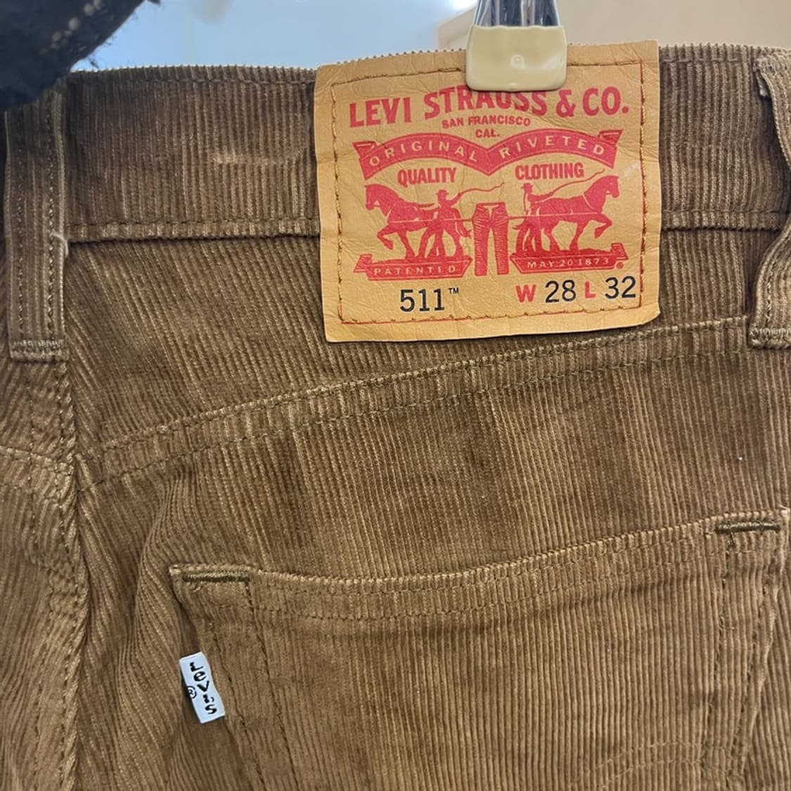 리바이스 511 빈티지 코듀로이 골덴 코튼팬츠 28인치 C09841 상품이미지5