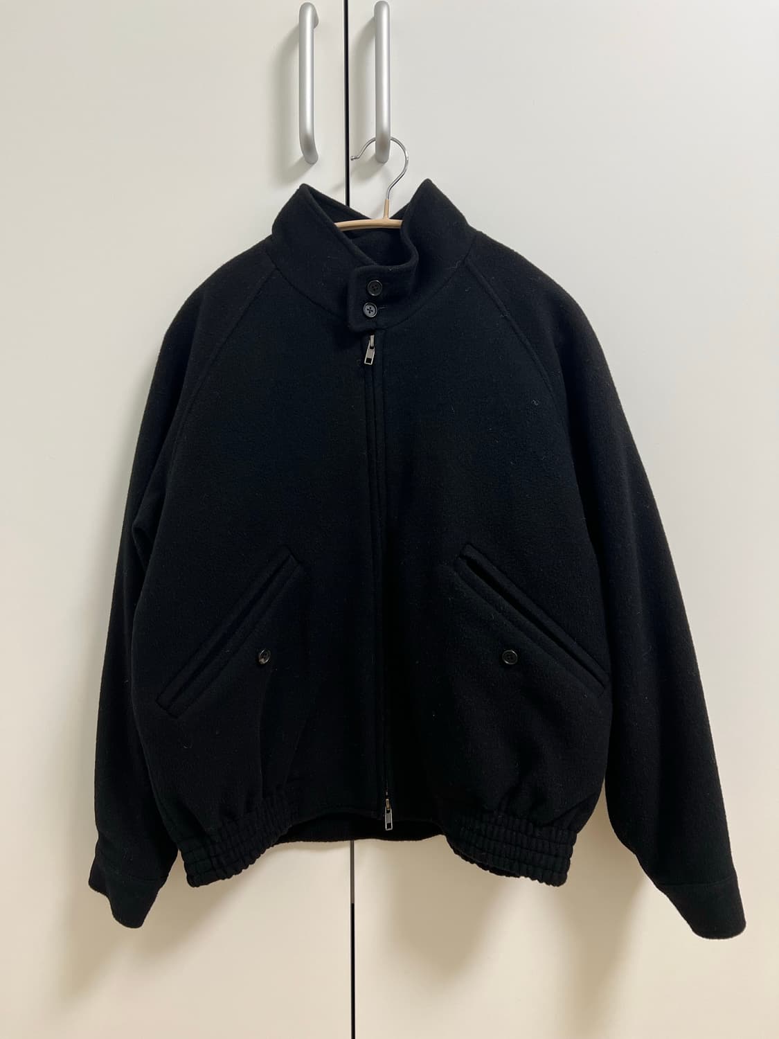 토마스모어 / TE3-JK02 울 해링턴 자켓 (XS) 상품이미지2