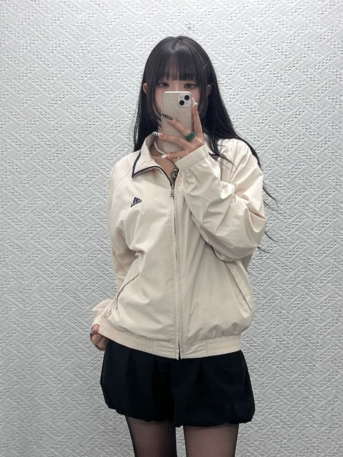 아디다스 올드스쿨 레트로 바람막이 워크 자켓 100 C10616 상품이미지1