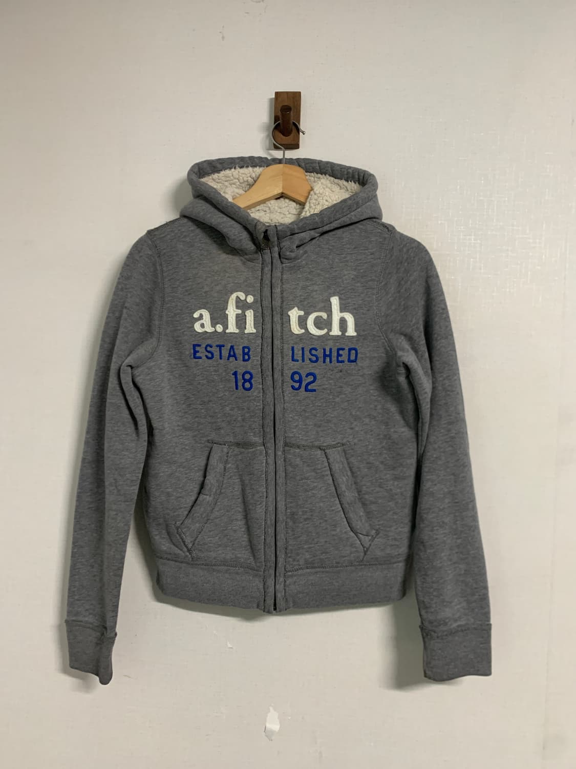 아베크롬비 여성 딱붙핏 후드 집업 XL 상품이미지1