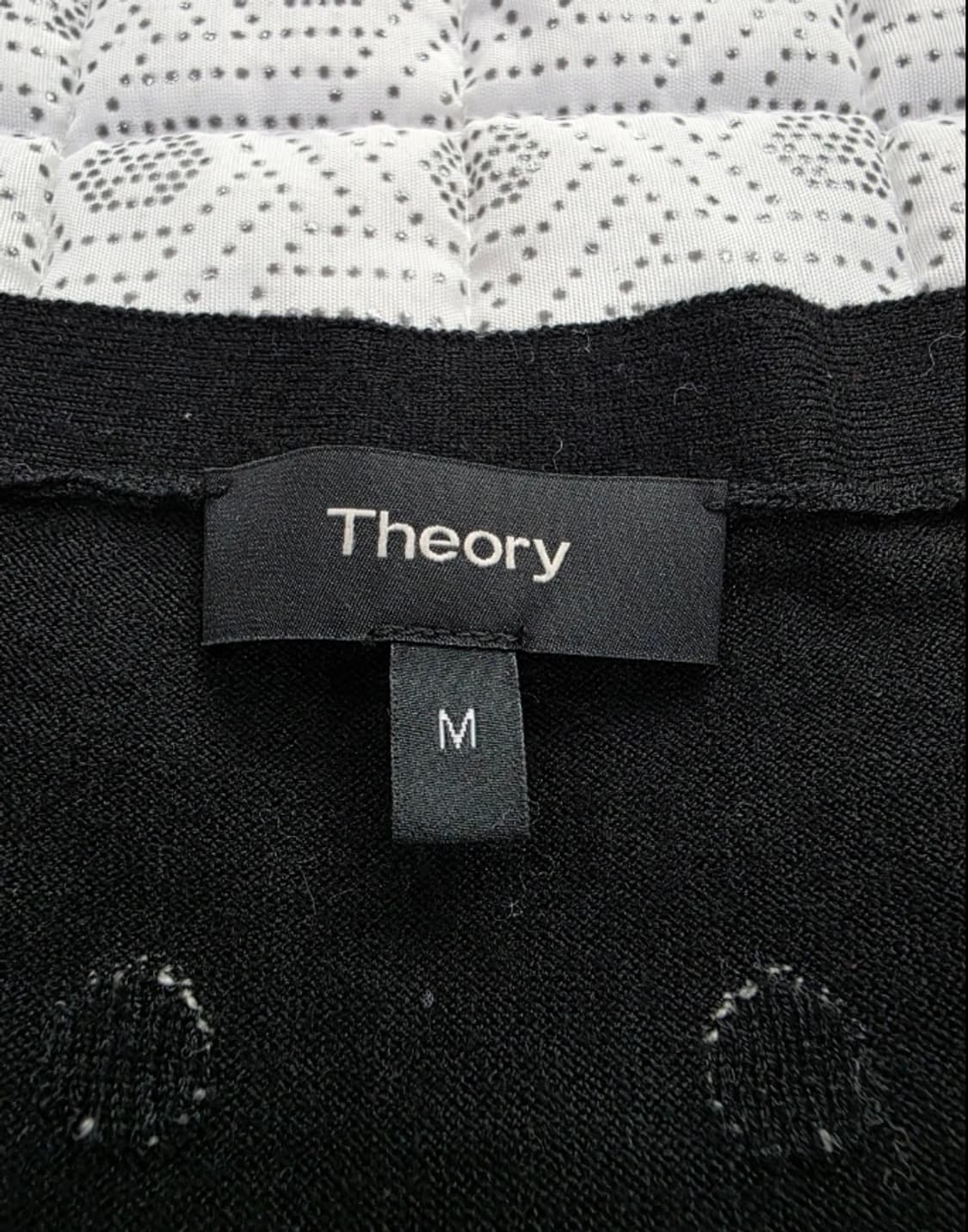 Theory 띠어리 폴카 도트 울 가디건 ~55 상품이미지5