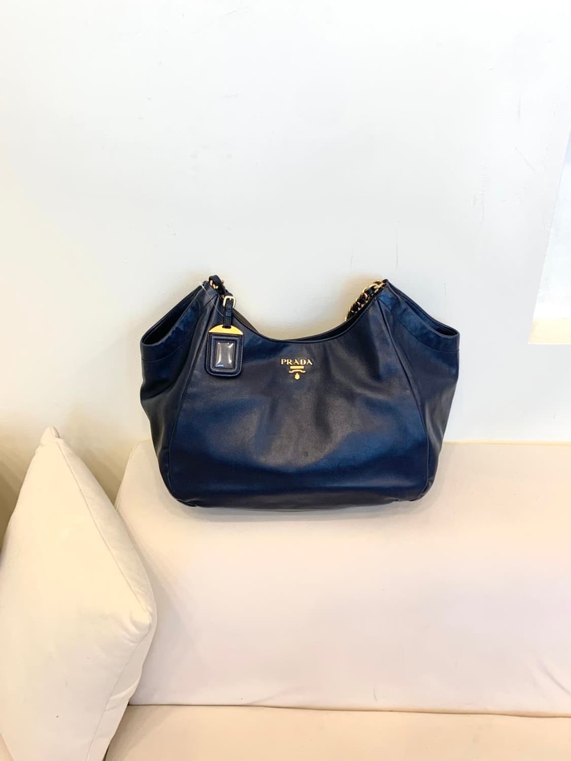 프라다 발티코 소프트 카프 체인백 (정품) 상품이미지1