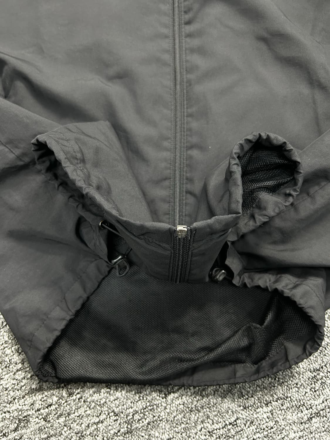 아디다스 블랙 골드 트랙탑 바람막이 L 상품이미지7