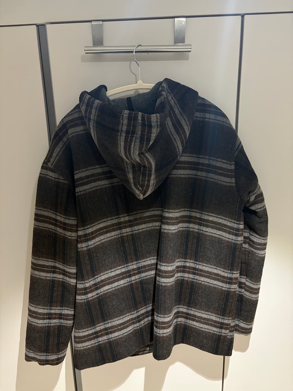 에프터먼데이 체크코트 점퍼 상품이미지2