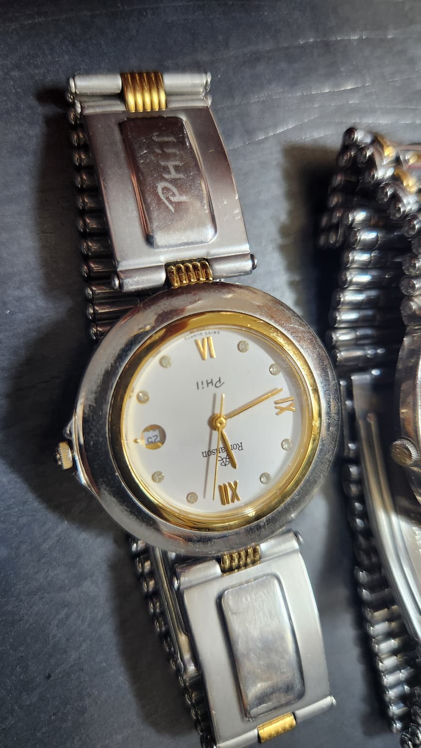 빈티지 로만손 남성용 시계 2개 상품이미지3