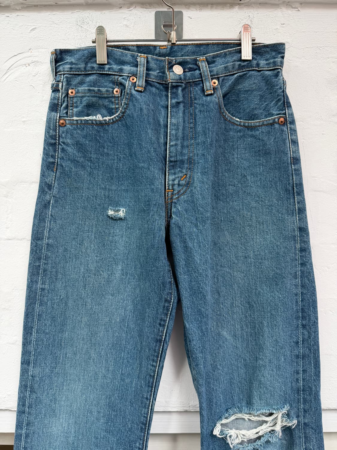 Levis 502XX 리바이스 빅E 셀비지 스트레이트 레그 진 28x34 상품이미지2