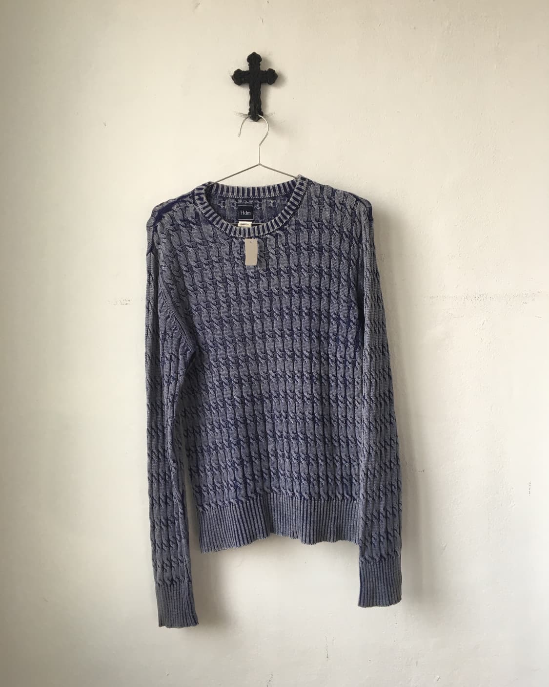 cable pattern knit 상품이미지2