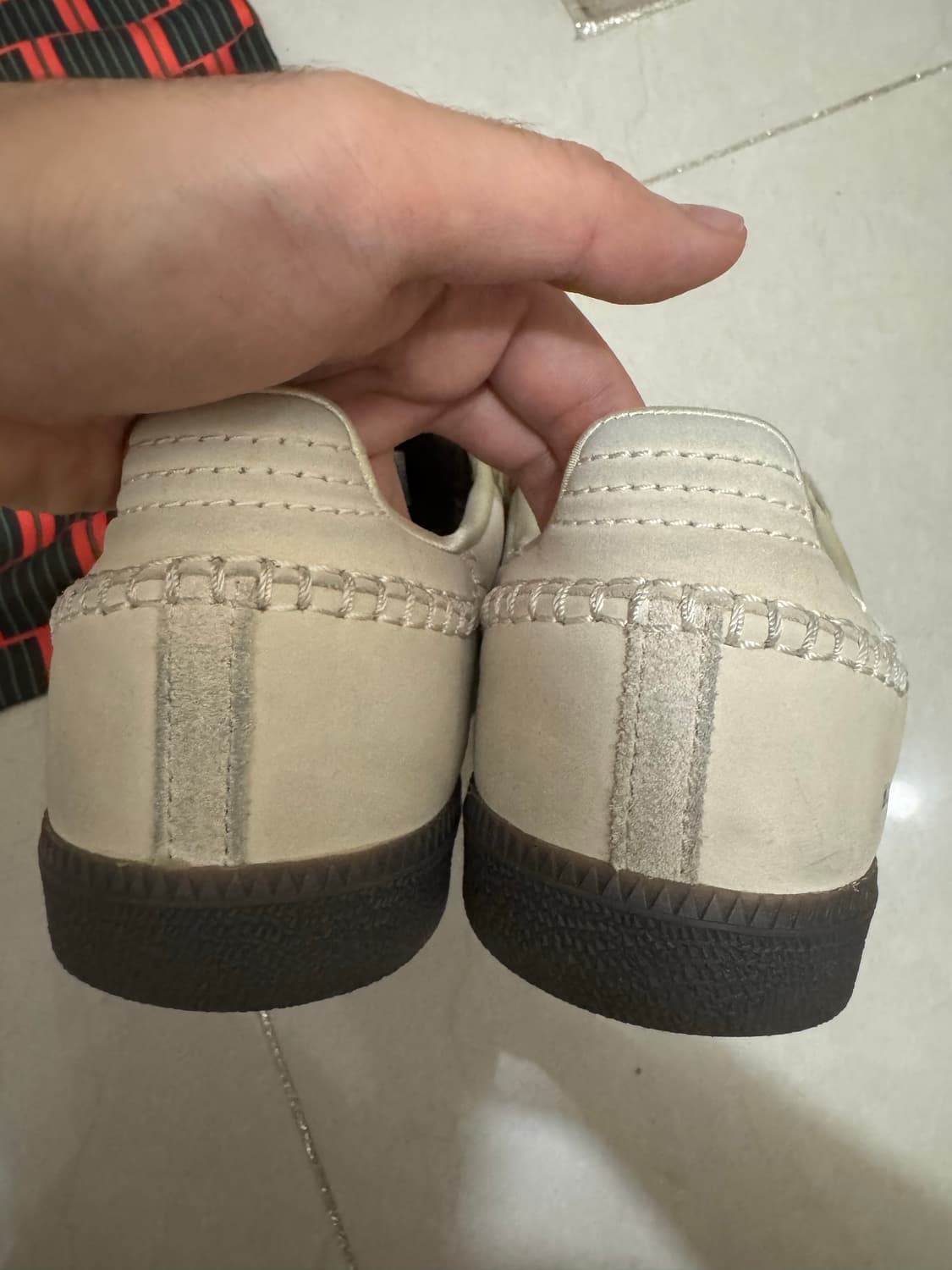 아디다스 웨일스 보너 삼바 브라운 에크루 틴트260 상품이미지4