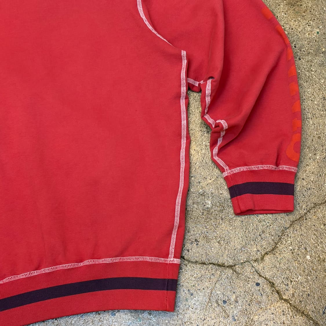 레어 90s 미국 빈티지 폴로랄프로렌 테니스 브이넥 맨투맨 상품이미지6