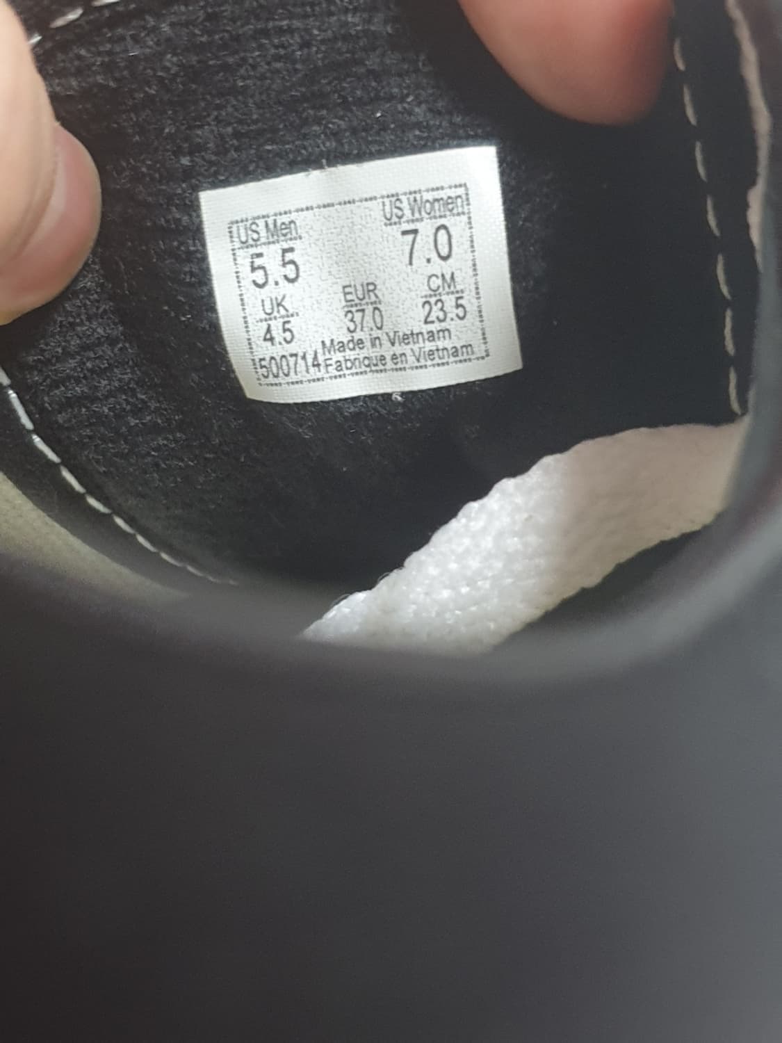 반스 올드스쿨 블랙화이트 클래식 스니커즈 235mm 상품이미지9