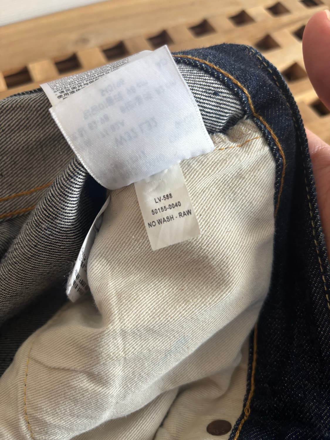 LVC 1955 501 리지드 32x32 상품이미지6