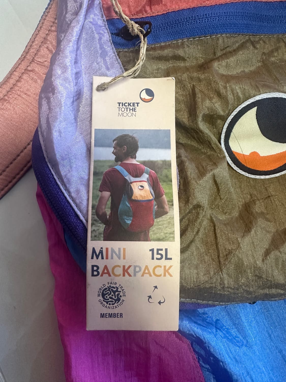 티켓투더문 미니 유니크 백팩 15L (새제품) 상품이미지2