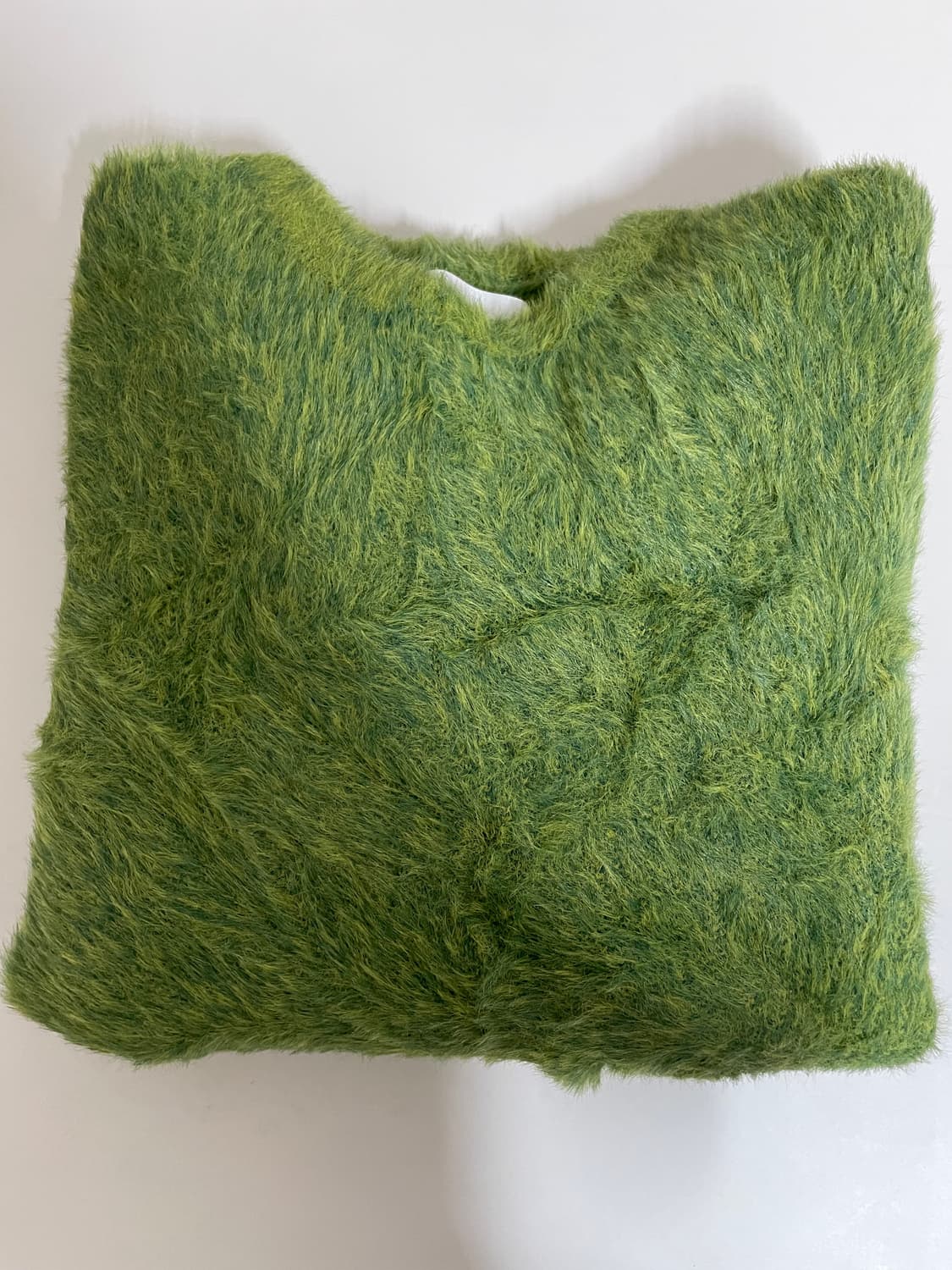 노매뉴얼 그린 헤어리 니트 L 상품이미지2