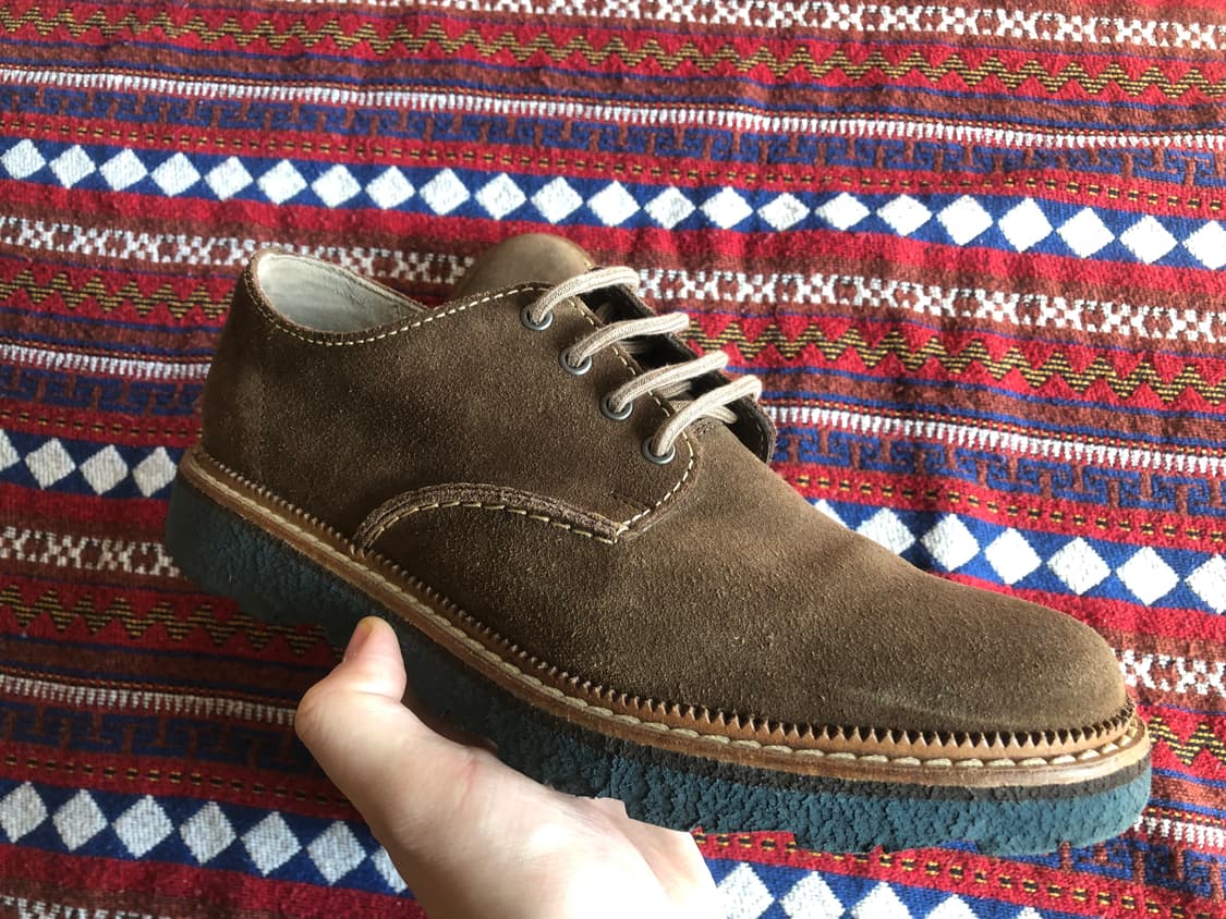 클락스 스웨이드 브라운 남성 구두 255 상품이미지7