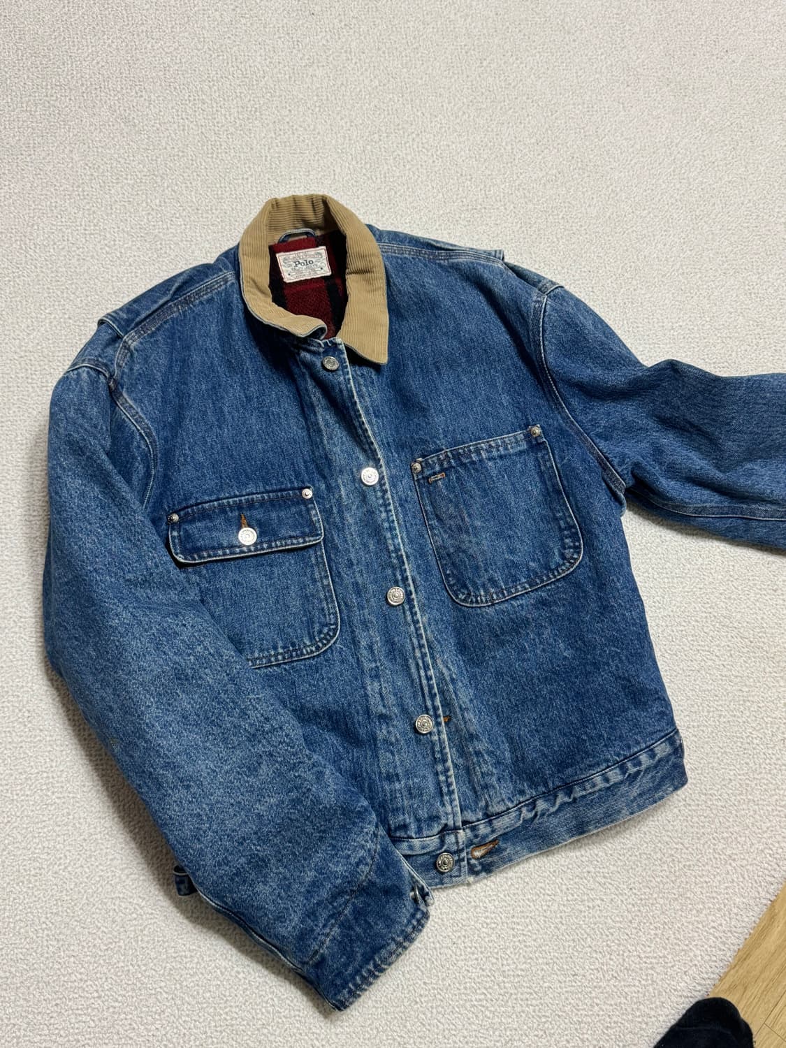 90's 폴로 덩가리 자켓 상품이미지1