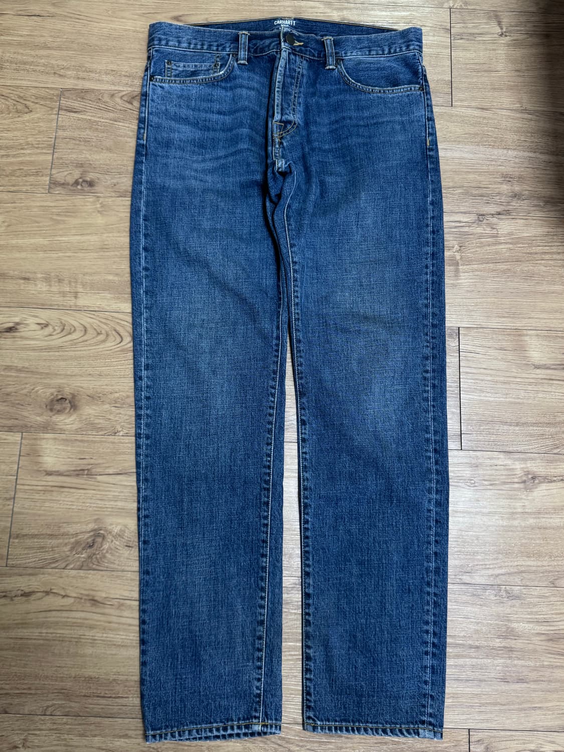 [32]칼하트wip 클론다이크 데님팬츠 상품이미지1